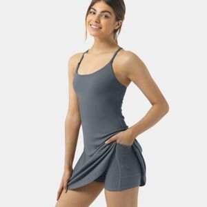 HALARA Women's Gray Dress